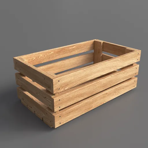 wooden crate