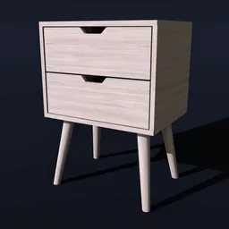 Wooden BedsideTable Small