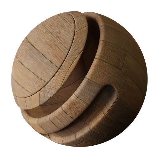 Light Brown Wood Planks