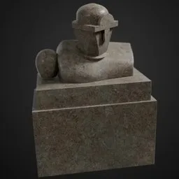 Statue Low Poly