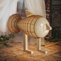 Walking Fish Floor Lamp