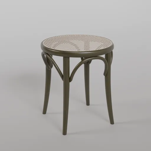 60 Stool B580 - Forest Green