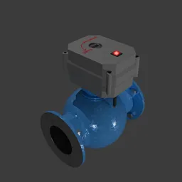 Sphere Valve actuated