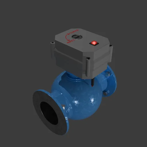 Sphere Valve actuated