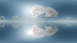 Cloud Reflection Seascape