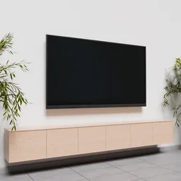 Floating Tv shelf M1