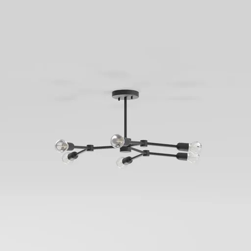 Black Branch Chandelier
