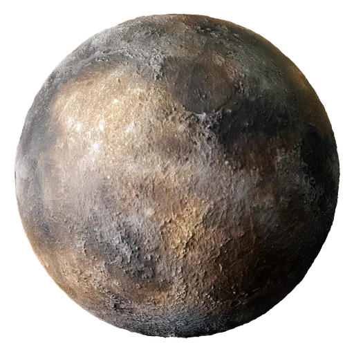 Moon Lunar Rock Red Dark