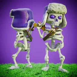 Skeletons Evolution