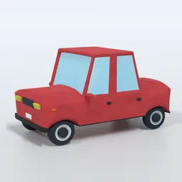 Cartoon Clay Car Toy