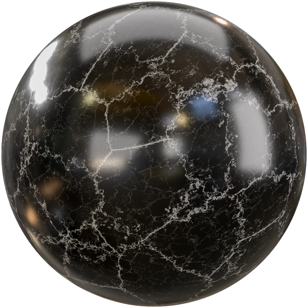 Procedural Black Marble Material | FREE marble materials | BlenderKit