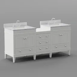 Double Bathroom Vanity