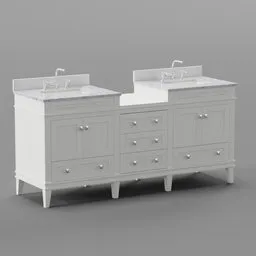 Double Bathroom Vanity