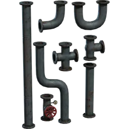 Modular Industrial Pipes