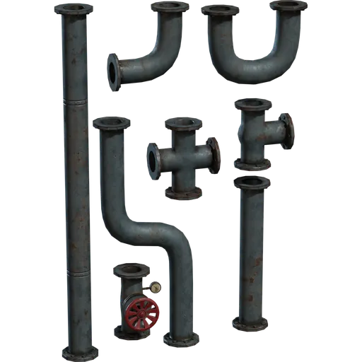 Modular Industrial Pipes
