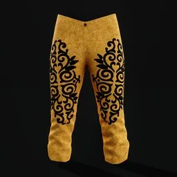 Pants with Eastern Patterns