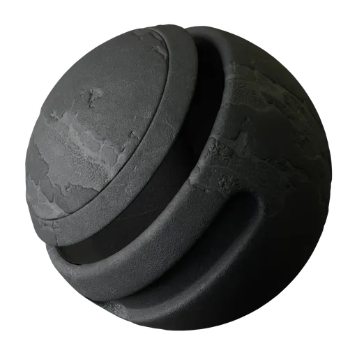 Damaged Dark Concrete