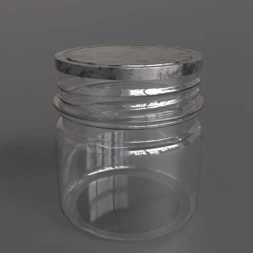 Glass can
