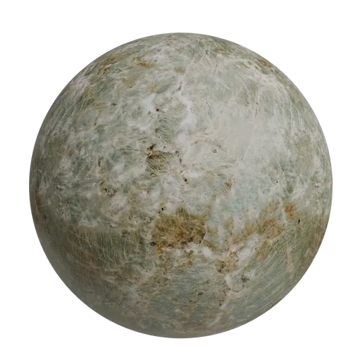 Green amazonite marble