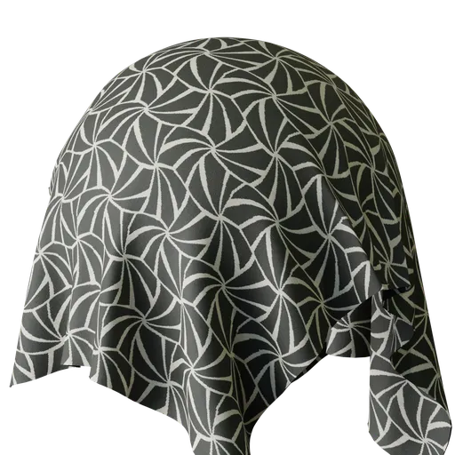 Graphical Black Jacquard