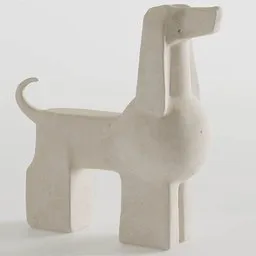 Dog sculpture