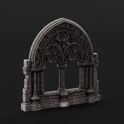 Stone Church Window