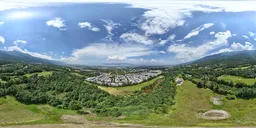 Highsky green forest grass