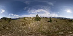 Mountain Landscape Cloudy Day