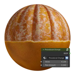 Eevee Procedural Semi-Realistic Orange