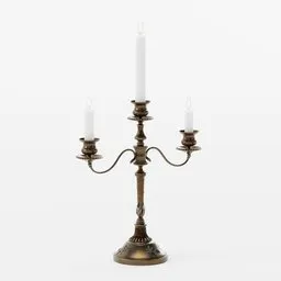 Ornate Candle Stand