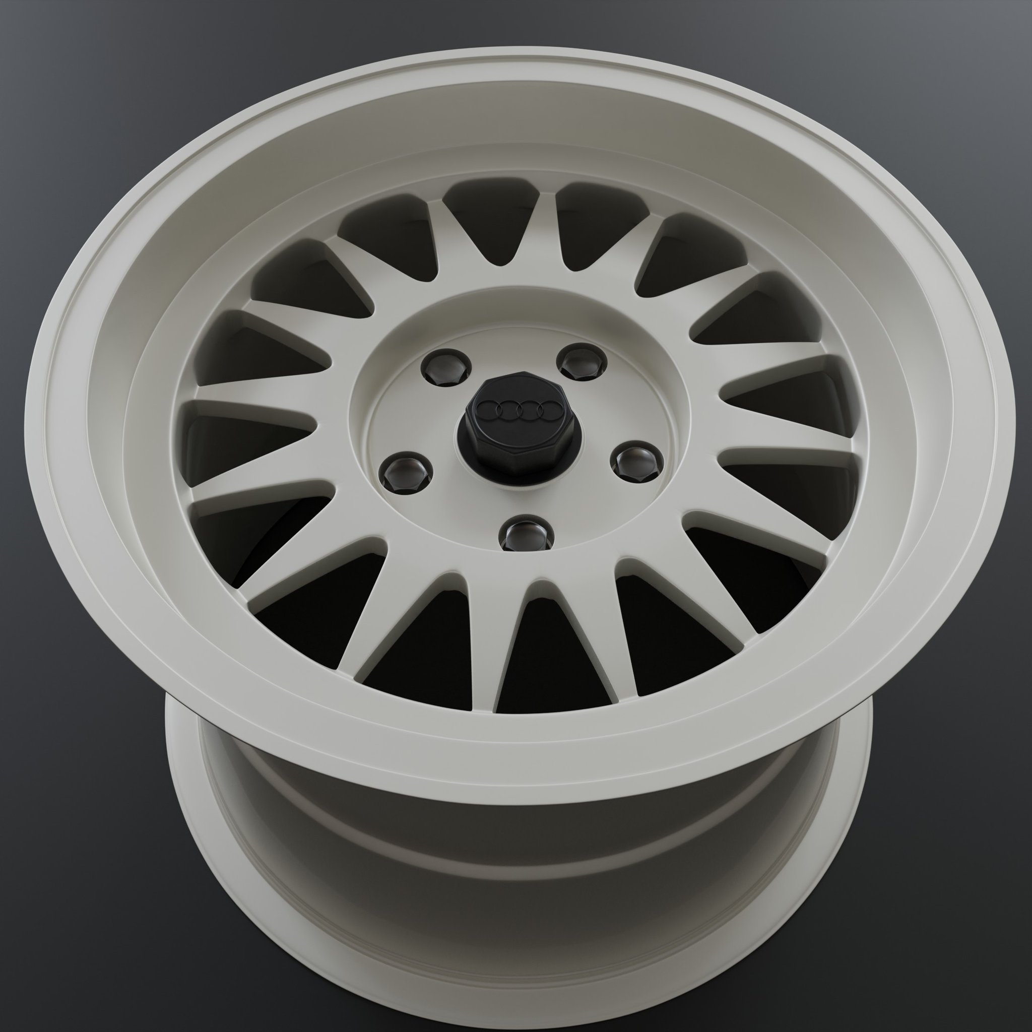 Audi Sport Quattro Wheel Rim | Vehicle Parts models | BlenderKit