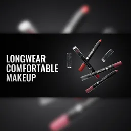 Crayon lipstick website banner