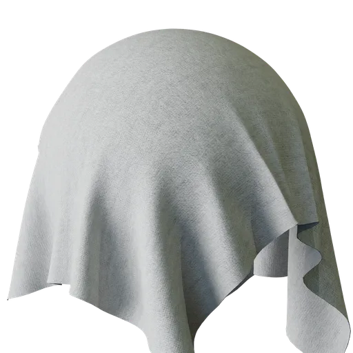 High-quality seamless PBR texture for 3D rendering in Blender, adjustable color, ideal for fabric simulation.