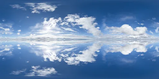 Infinite Sky - Sunny Puffy Clouds