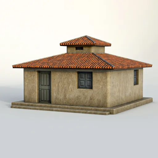 Earthen Village Clay House
