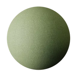 CHAMBRAY FABRIC Moss Green