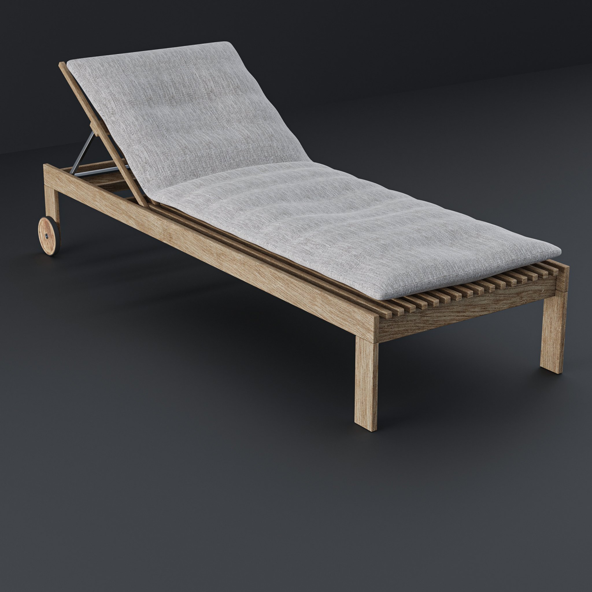 Outdoor Furniture garden lounger 3D Outdoor Furniture models