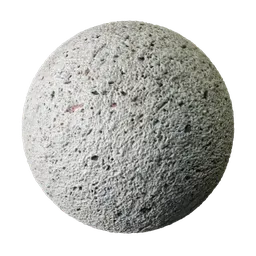 2K PBR volcanic pumice texture for 3D materials, ideal for Blender and similar apps, with realistic tiling and detail.