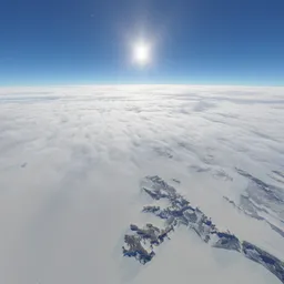 Above Clouds Earth Atmosphere