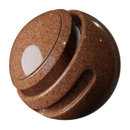 Polished Brown Granite