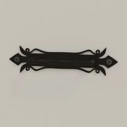 Forged furniture handle
