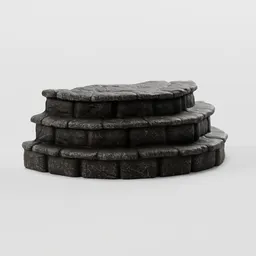 Stone Stairs Steps Dark