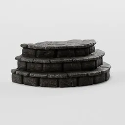 Stone Stairs Steps Dark