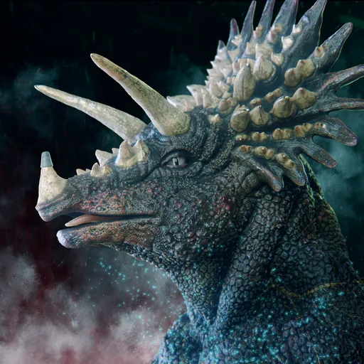 HD Triceratops Portrait