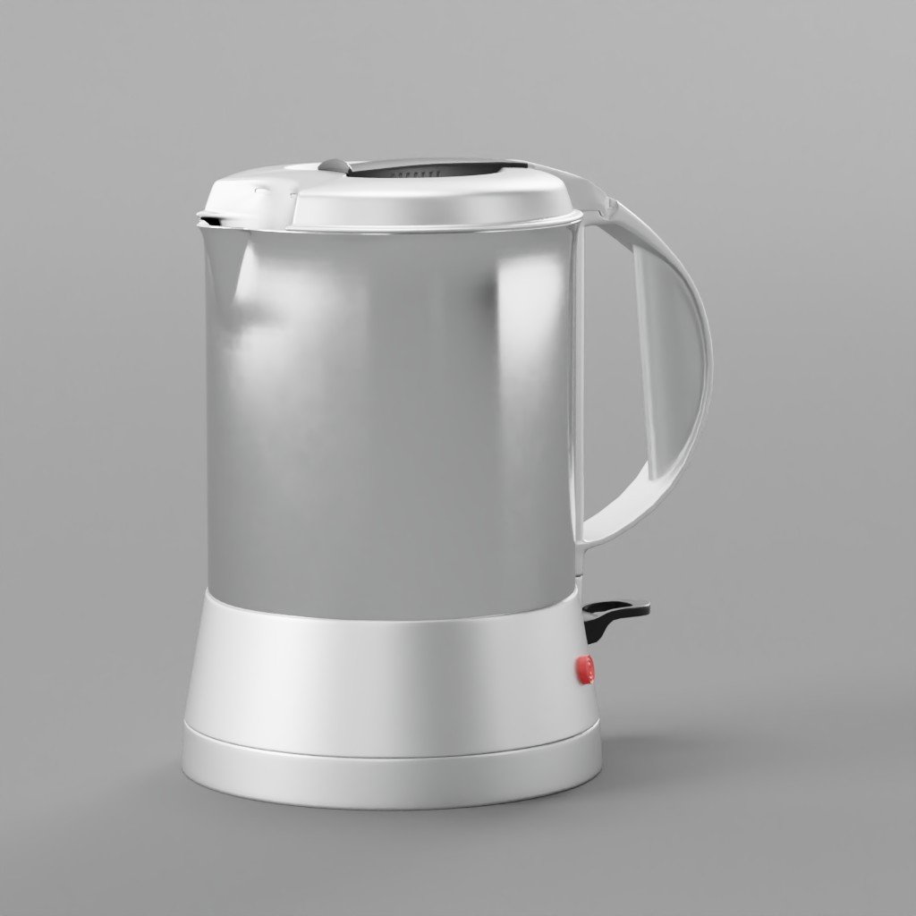 BlenderKit Download the FREE Electric kettle model