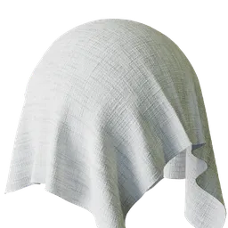 White Fine Woven Fabric