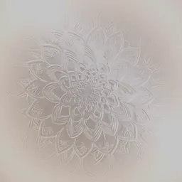 Abstract ornament flower