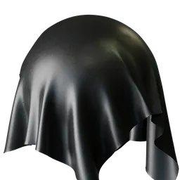 Black Vinyl Faux Leather