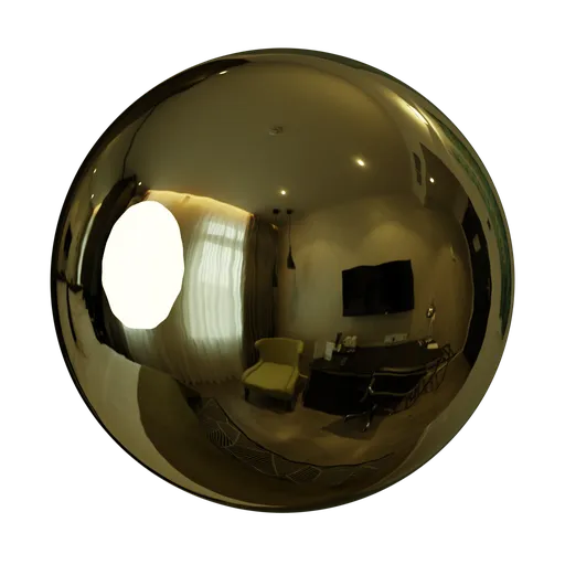 Gold Mirror (Simple)
