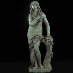 statue of Vs Mary Magdalene